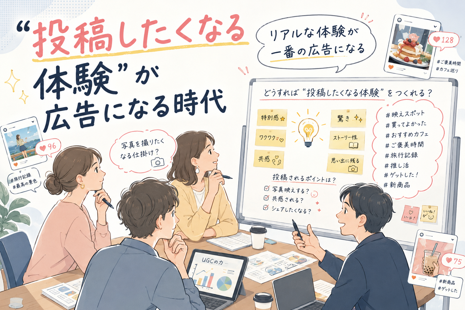 投稿したくなる体験が広告になる時代