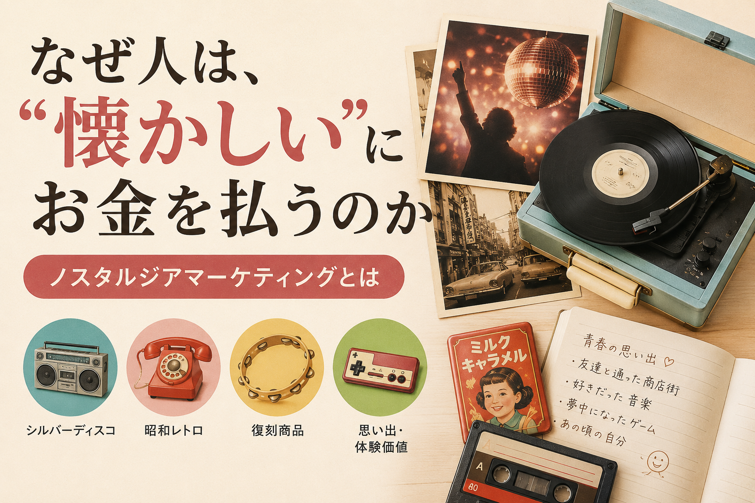 なぜ人は、“懐かしい”にお金を払うのか